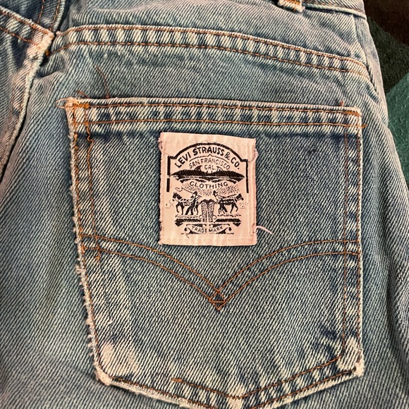 Vintage turquoise white tab Levi’s - Picture 3 of 13